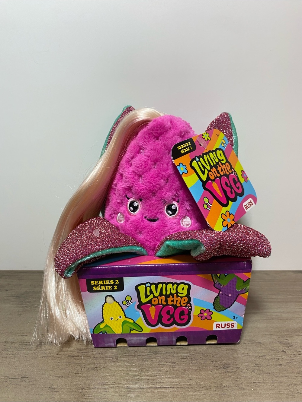 Russ Living on the Veg Series 2 Plush Cornies Dolly